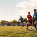 Young athletes training during a growth spurt with changes in coordination and movement.