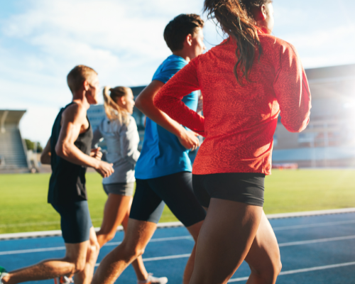 Student athlete training