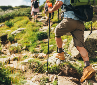 Active patient returning to activities after physical therapy
